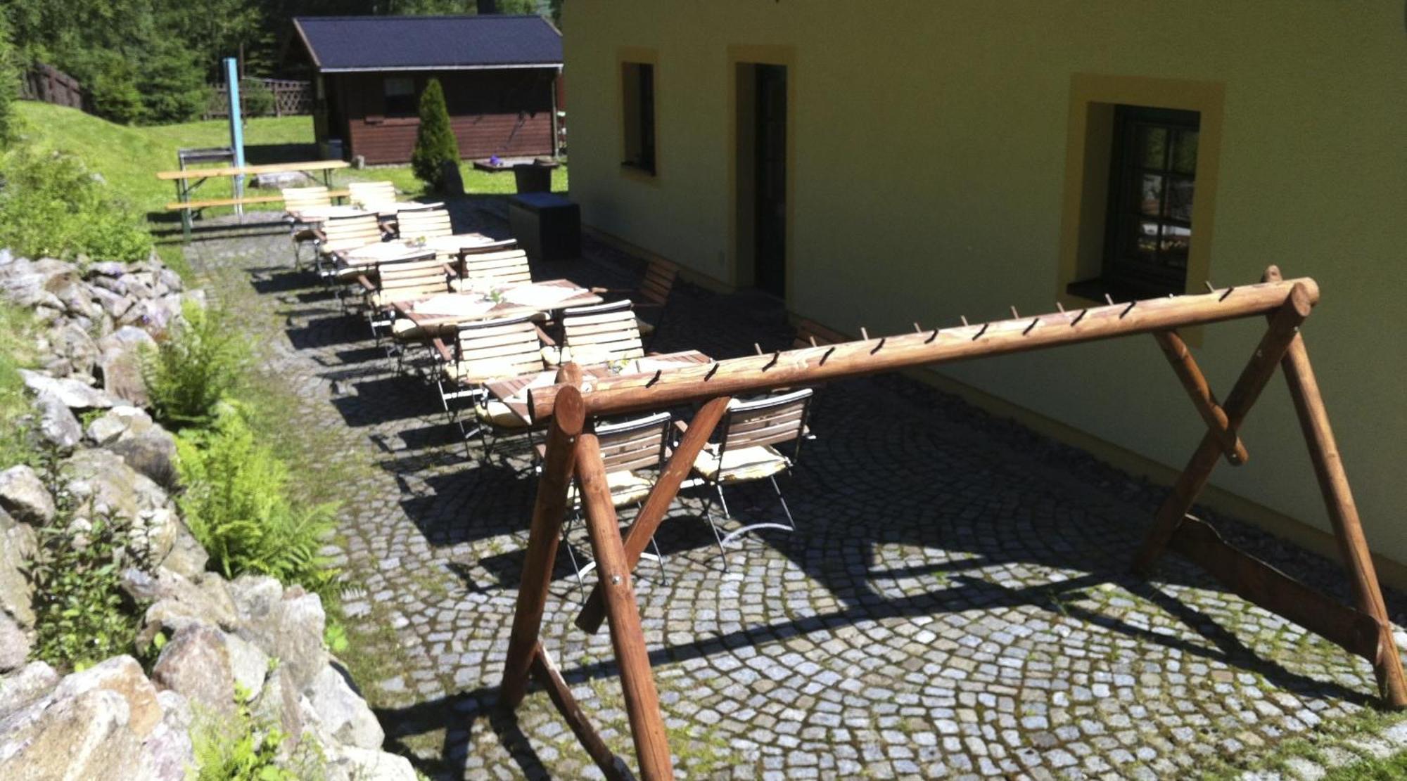 Ferienhaus Bikehuette Rehnhaeusl Geising Kültér fotó