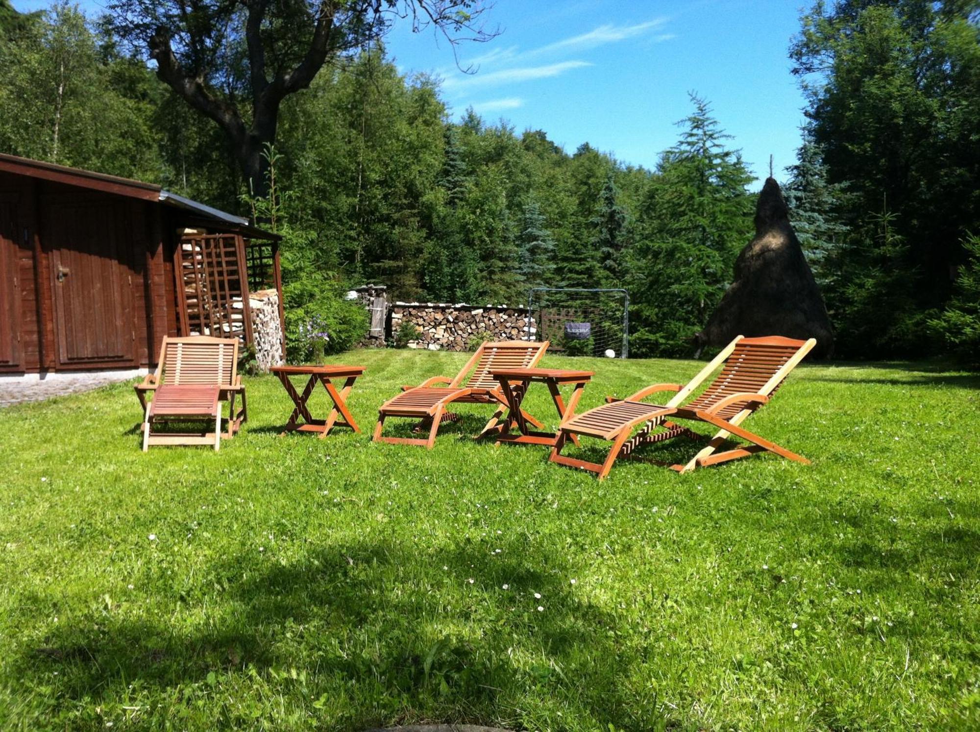 Ferienhaus Bikehuette Rehnhaeusl Geising Kültér fotó
