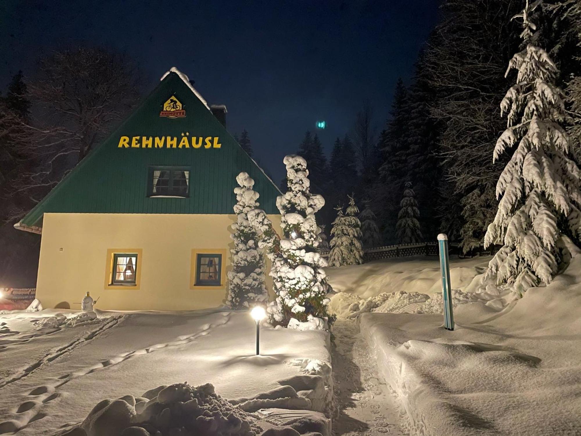 Ferienhaus Bikehuette Rehnhaeusl Geising Kültér fotó