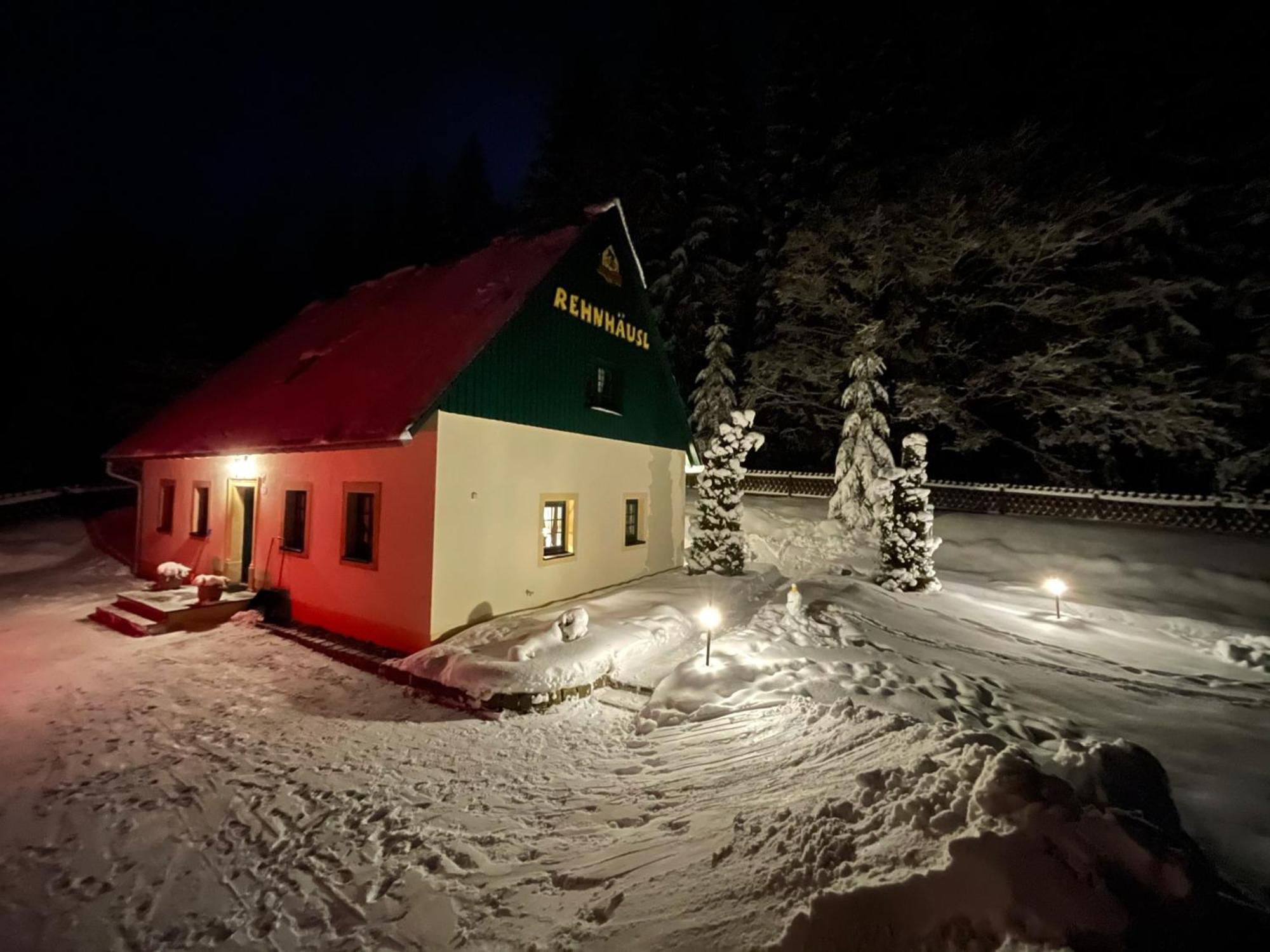 Ferienhaus Bikehuette Rehnhaeusl Geising Kültér fotó
